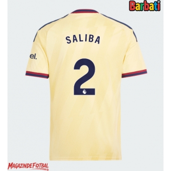 Arsenal William Saliba #2 Tricou Fotbal Replică 2026-27 Barbati Treilea